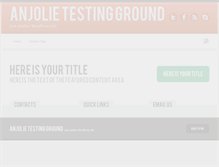 Tablet Screenshot of anjolie.org